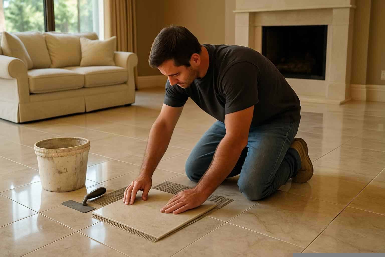 Tile Flooring Installer in Pontotoc TX