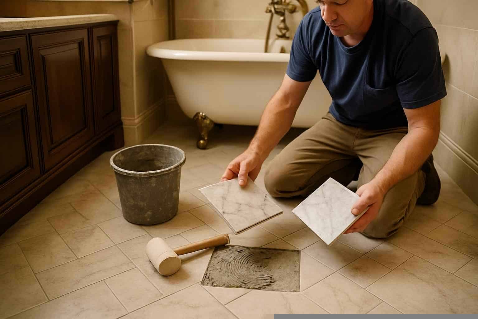 Tile Repair Service in Pipe Creek TX