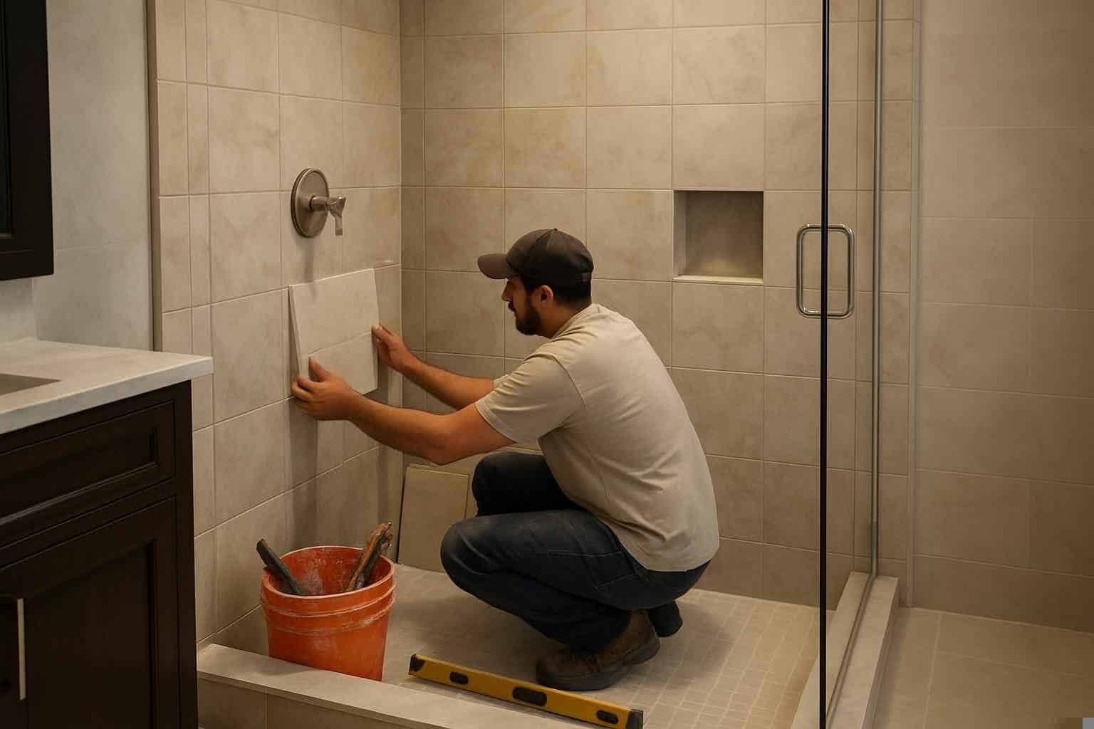 Tile Shower Installer in Medina TX