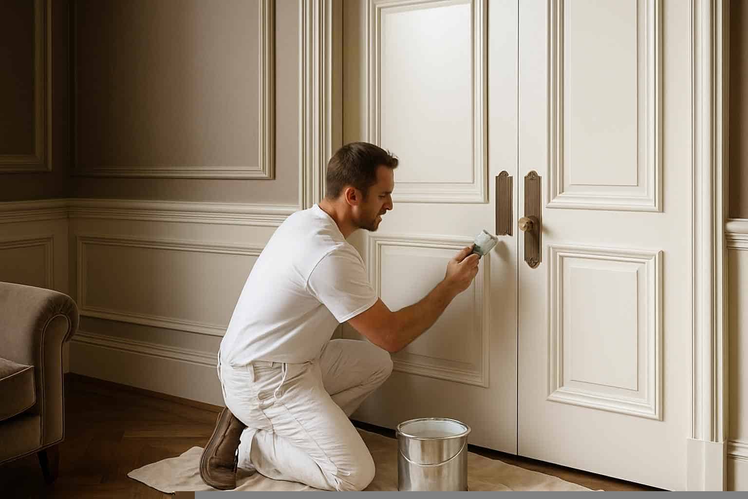 Painting Contractor In Cottonwood Shores TX Trim Door Painting Service in Cottonwood Shores TX