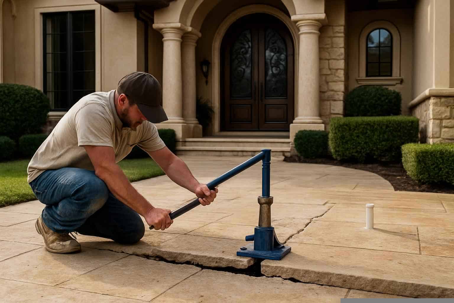 Walkway Repair Leveling Service in Horseshoe Bay TX