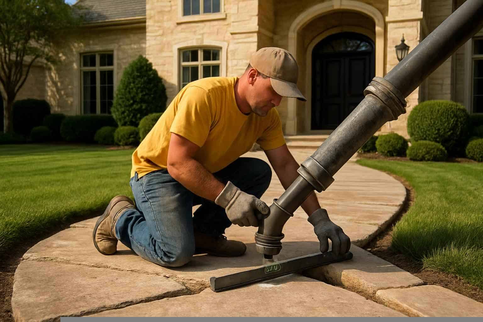 Walkway Repair Leveling Service in Pontotoc TX