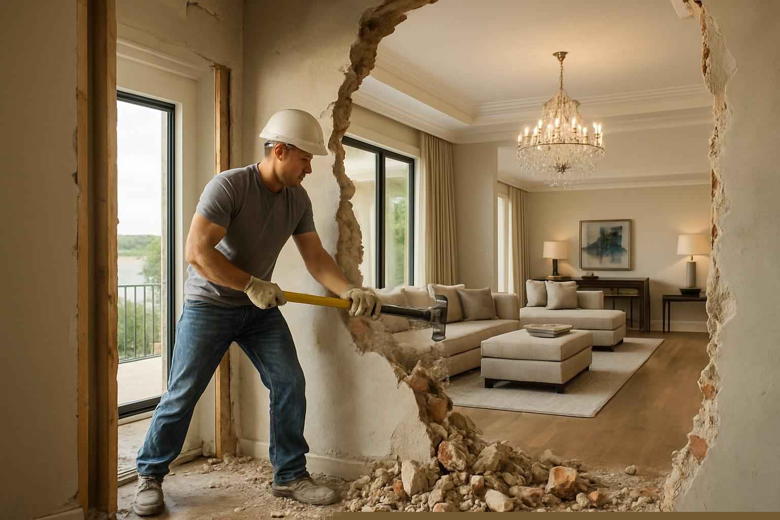 Wall Removal Service in Horseshoe Bay TX