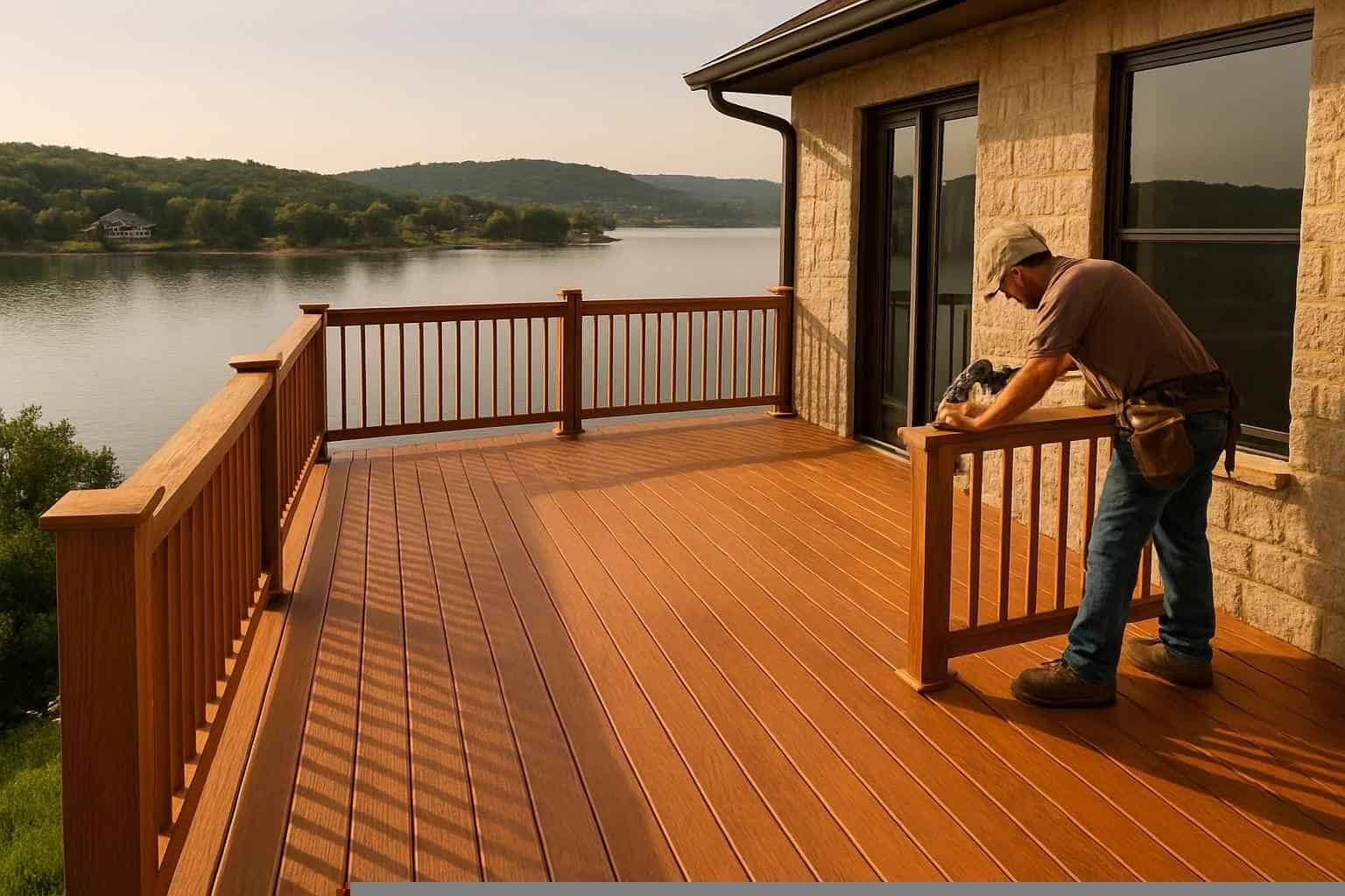 Deck Construction Contractor In Cottonwood Shores TX Wood Deck Builder in Cottonwood Shores TX