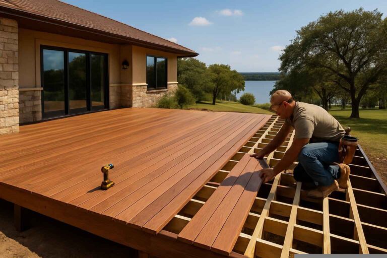 Deck Construction Contractor In Kingsland TX Wood Deck Builder In Kingsland TX