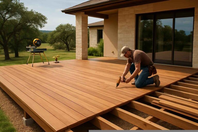 Deck Construction Contractor In Pontotoc TX wood deck builder in pontotoc tx