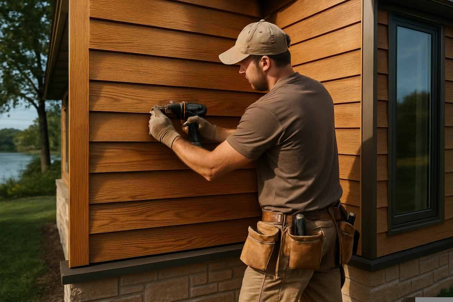 wood siding installer in cottonwood shores