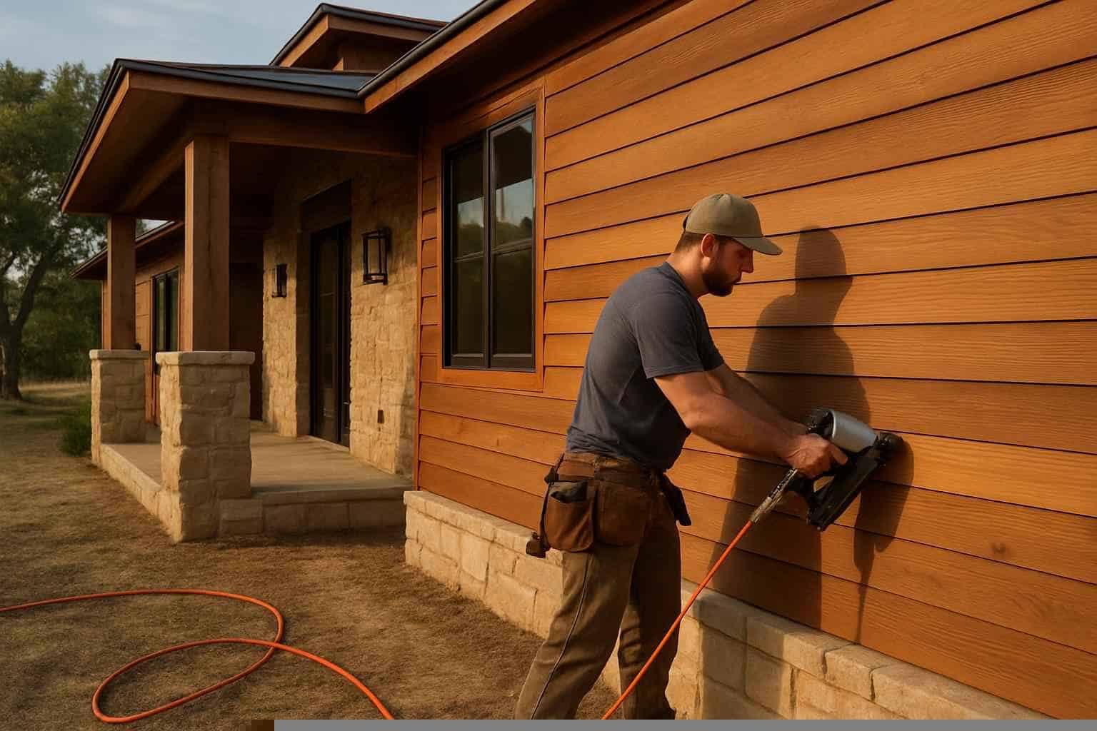 Wood Siding Installer in Mason TX