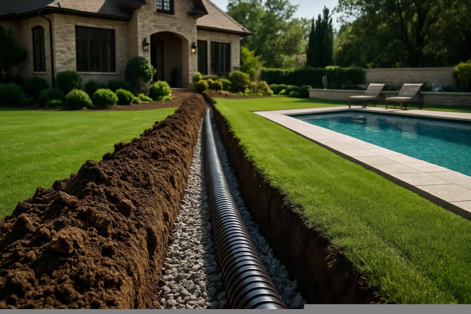 Drainage Solutions Contractor In Llano TX Yard Drainage Company in Llano TX