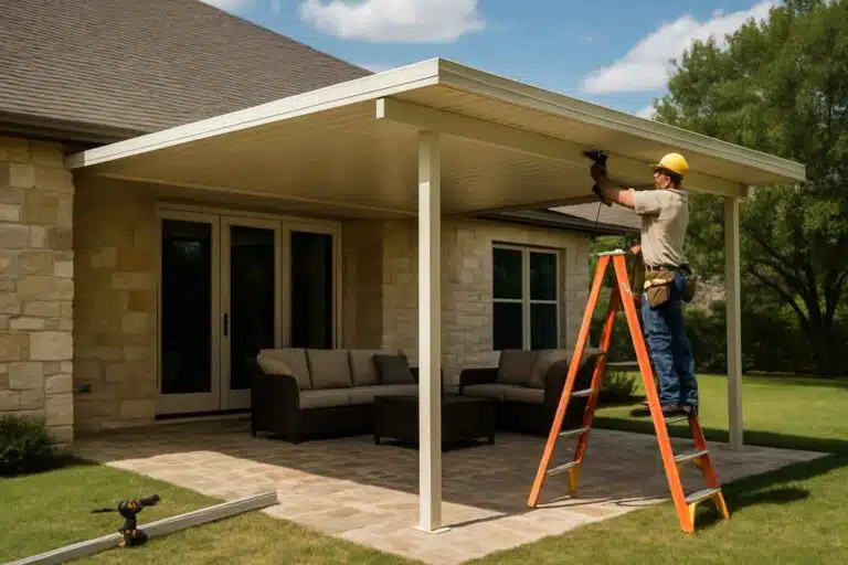 Aluminum Patio Cover Installer In Burnet TX