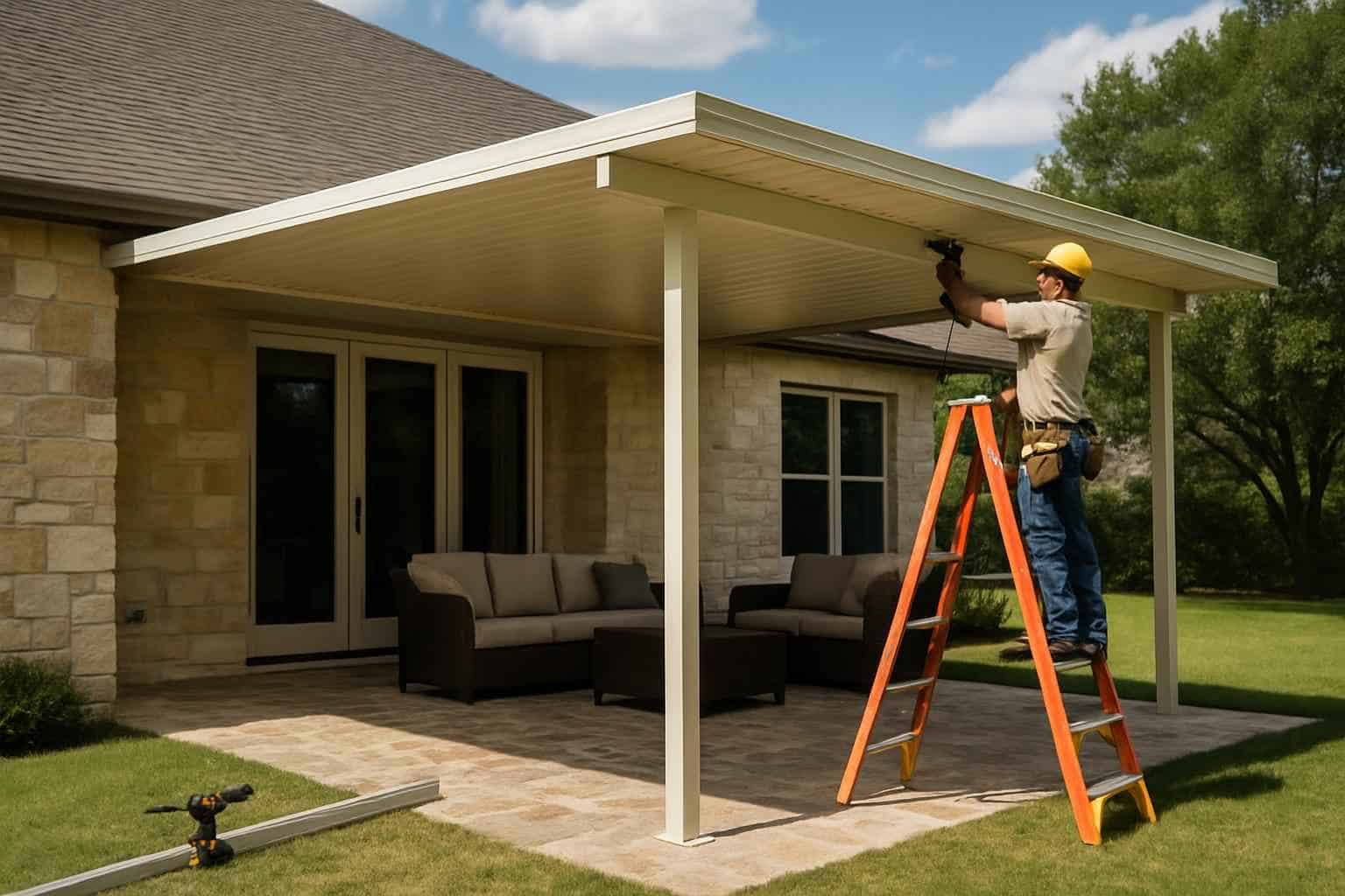 Aluminum Patio Cover Installer In Burnet TX