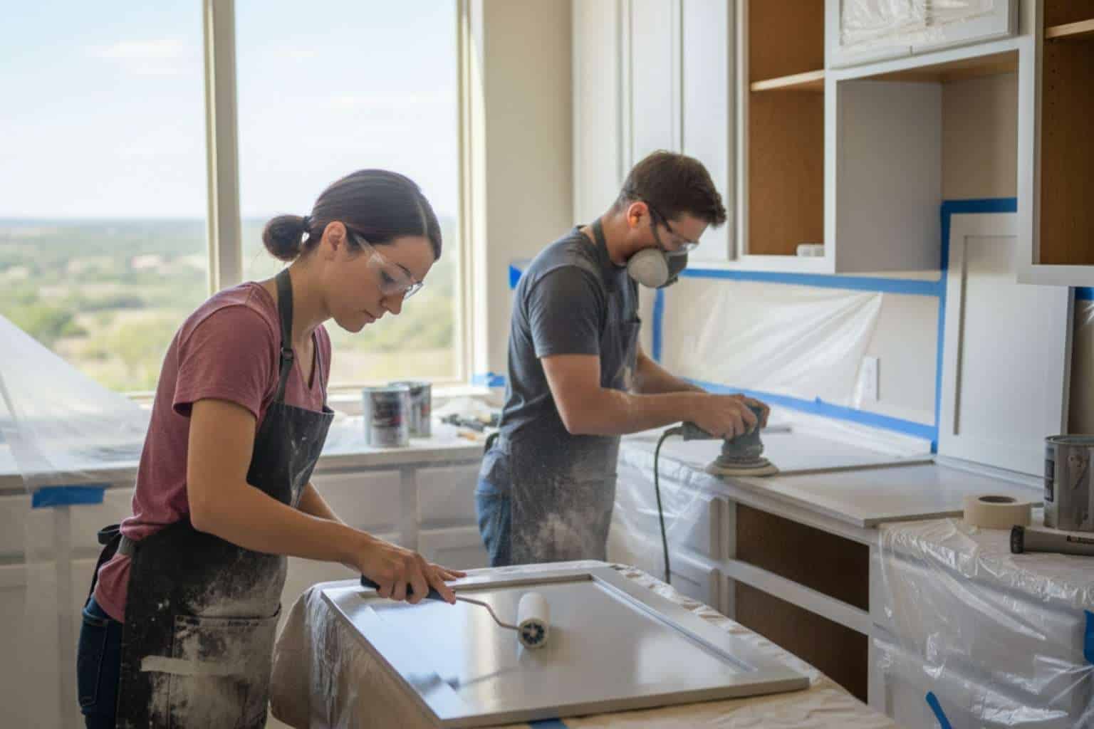 Cabinet Painting Service In Burnet TX