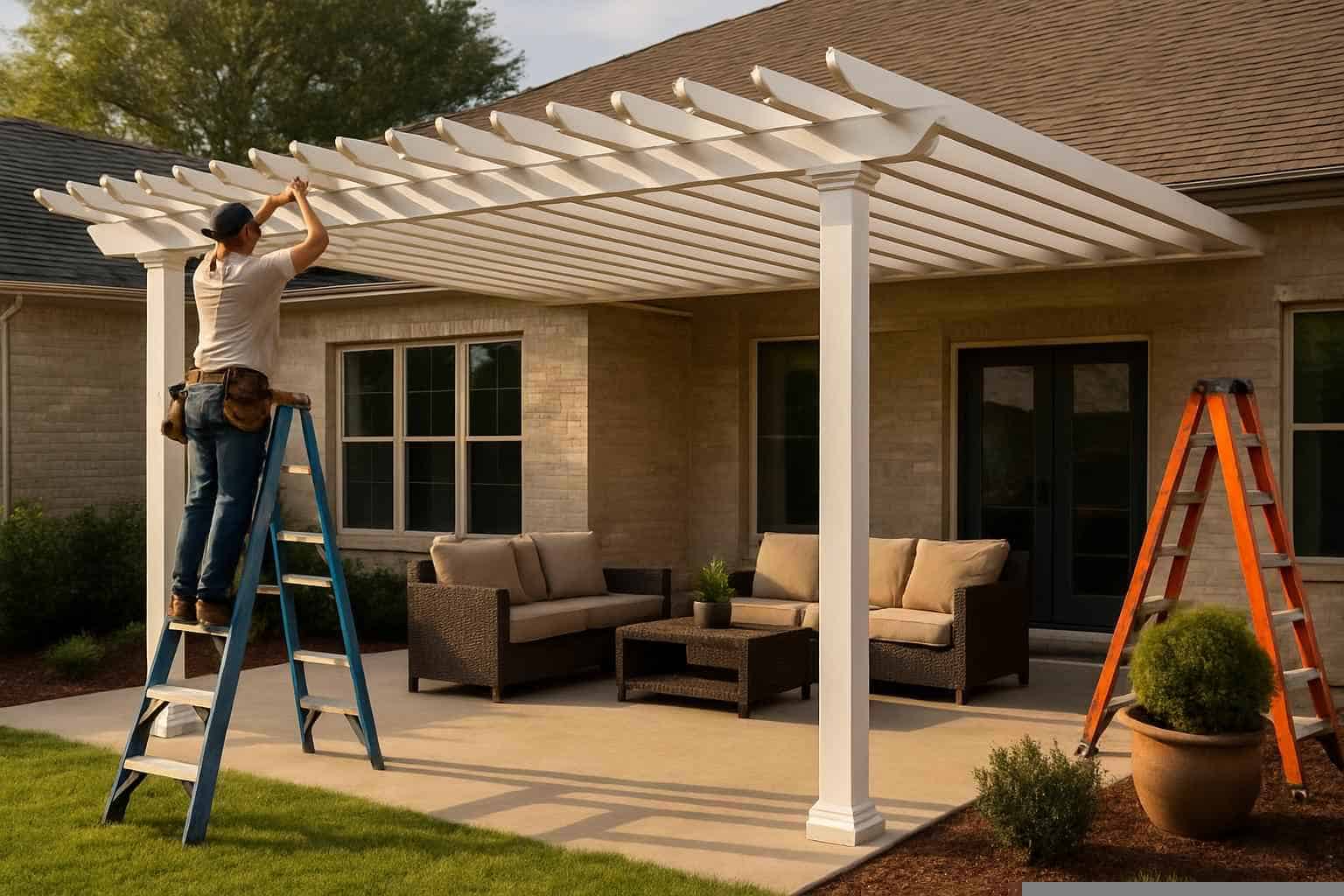 Aluminum Patio Cover Installer In Marble Falls TX