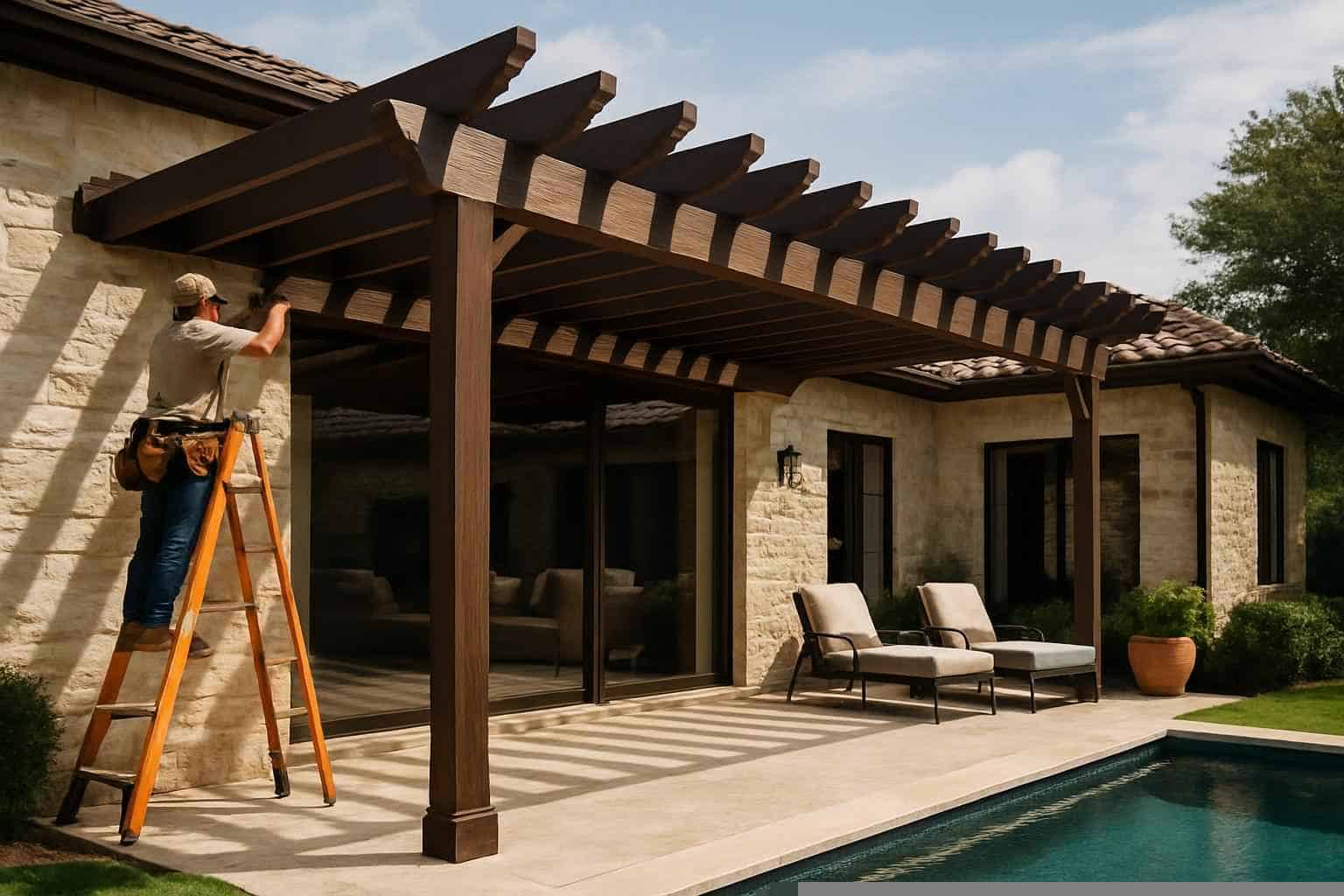 Attached Pergola Installer in Burnet TX