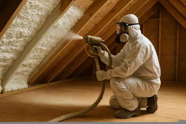 attic spray foam installer in fischer tx