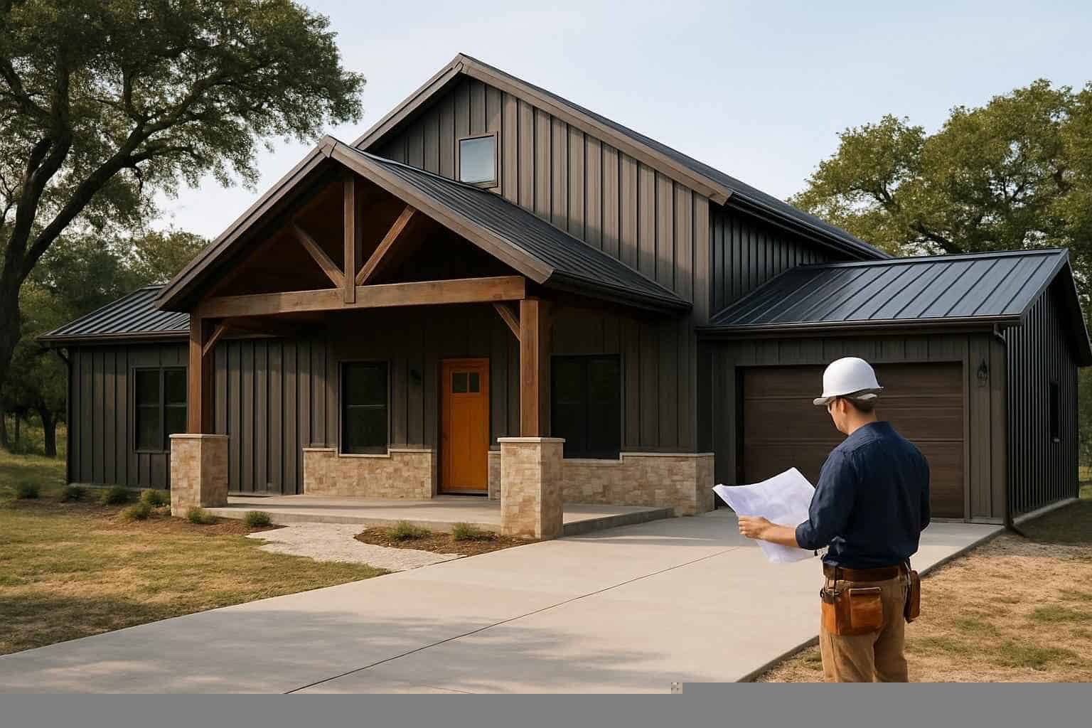 Metal Building Construction Contractor In Fischer TX Barndominium Builder Service in Fischer TX