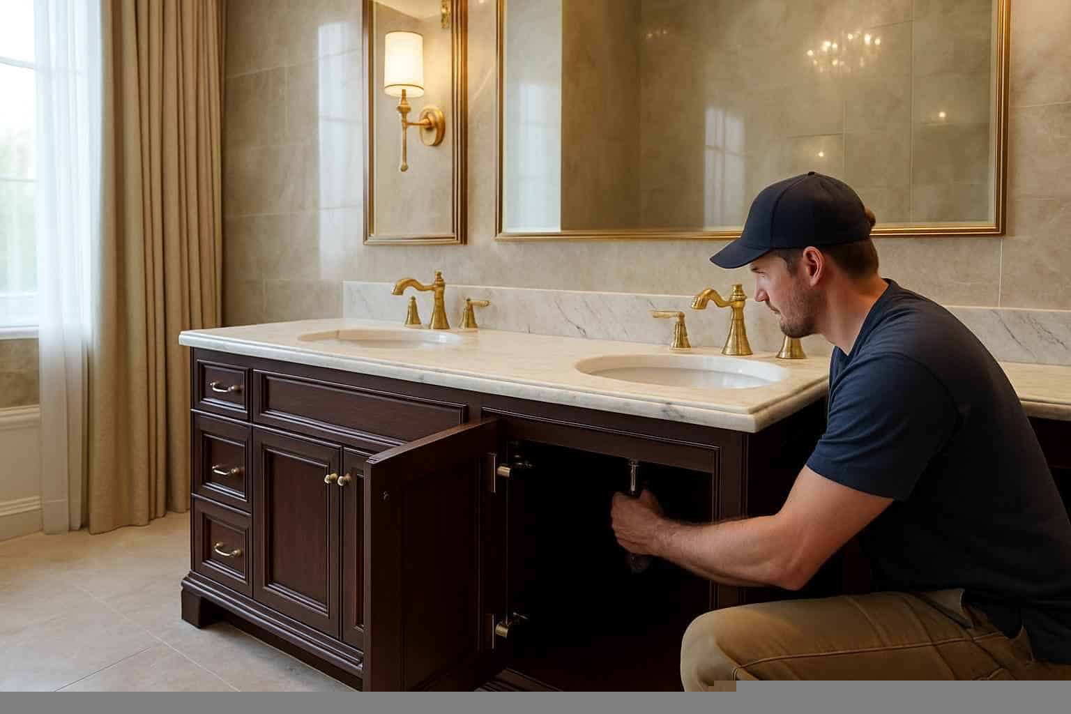 Bathroom Vanity Installation Service in Marble Falls TX