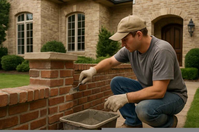 Brick Contractor In Fischer TX brick repair service in fischer tx