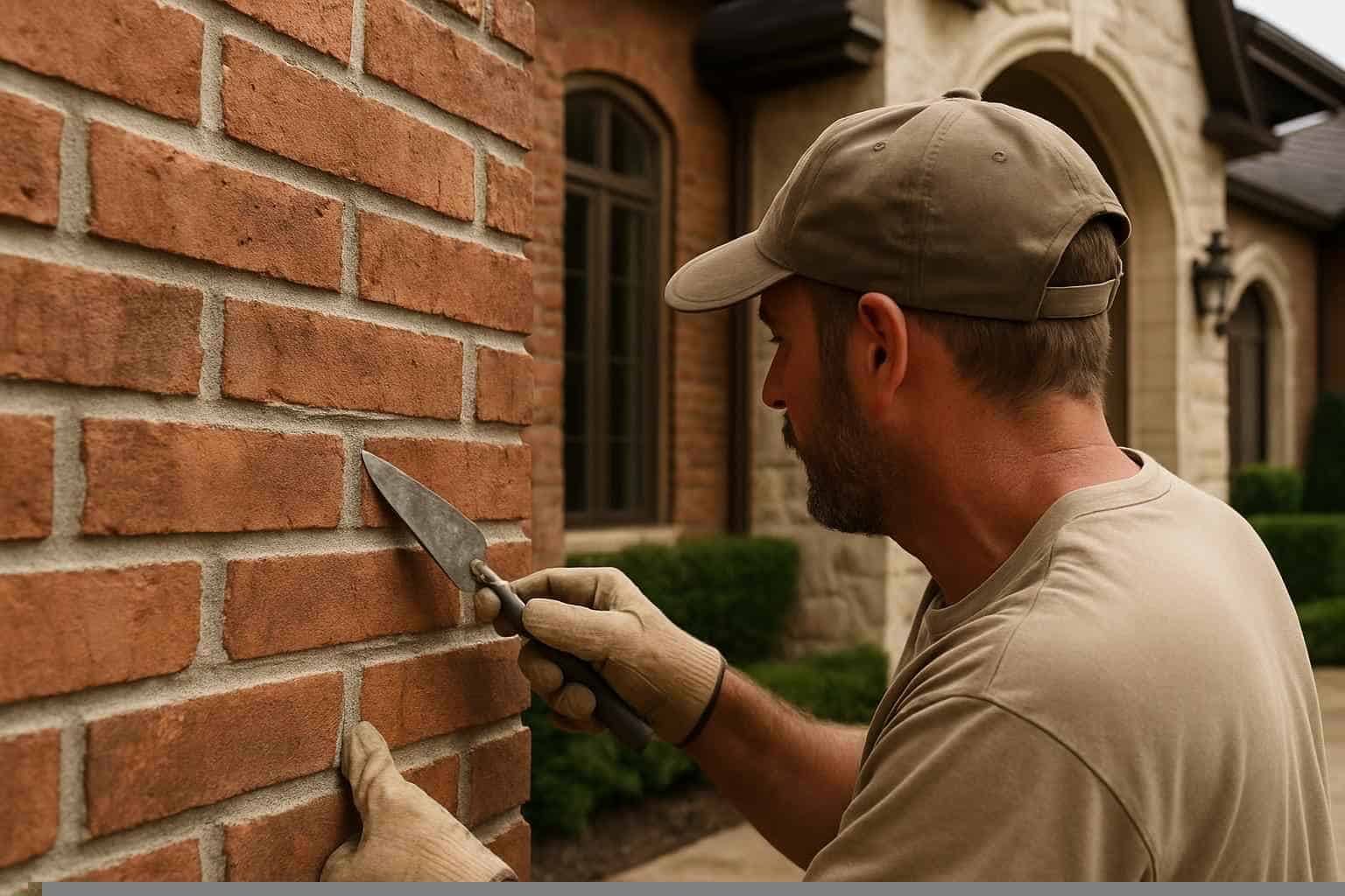 Brick Tuckpointing Service in Fischer TX