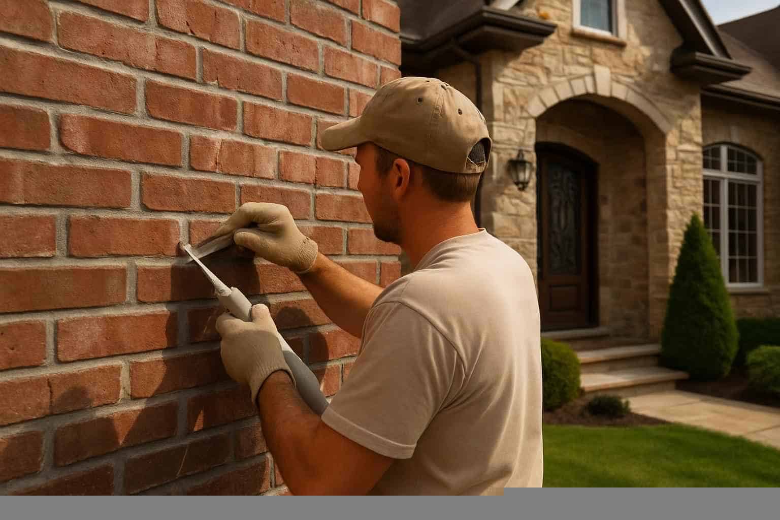 Brick Tuckpointing Service in Marble Falls TX