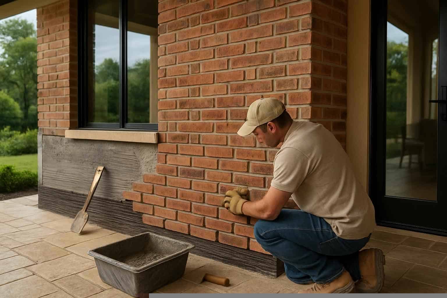 Brick Veneer Installation Service in Burnet TX