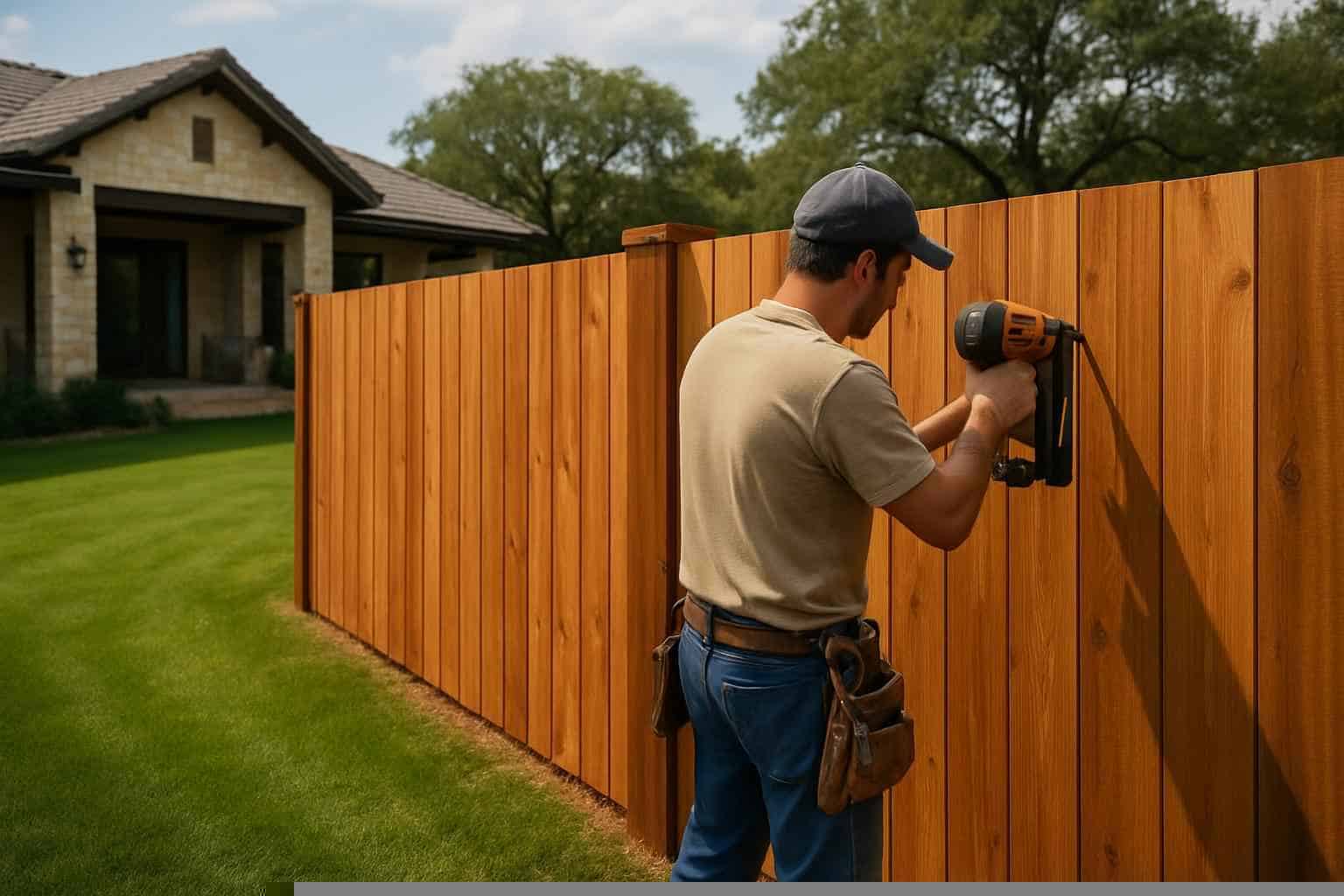 Cedar Fence Contractor in Fischer TX