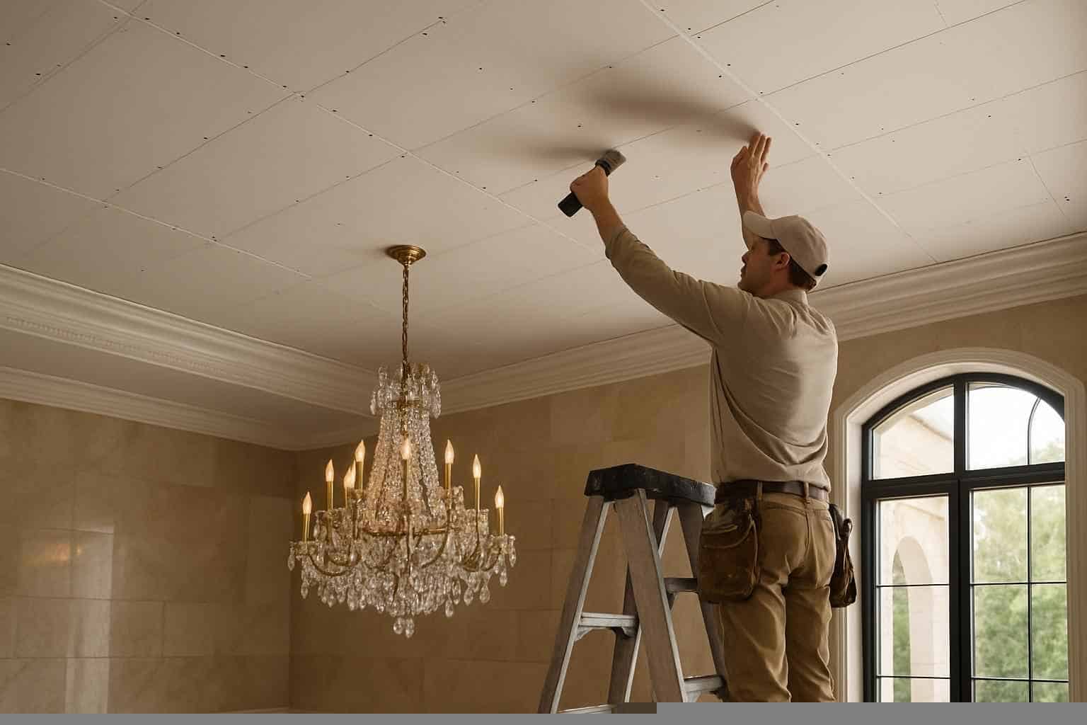 Ceiling Drywall Installation in Marble Falls TX