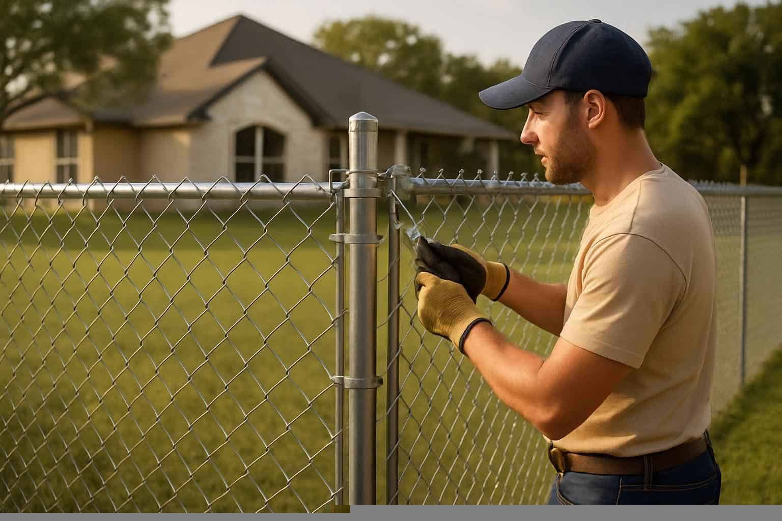Chain Link Fence Installer in Burnet TX