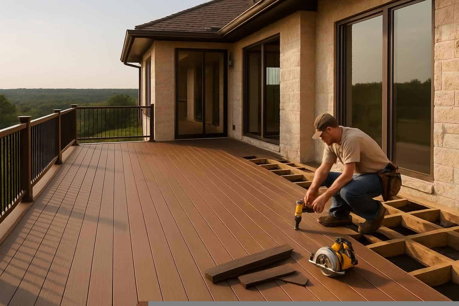 Deck Construction Contractor In Fischer TX Composite Deck Builder in Fischer TX