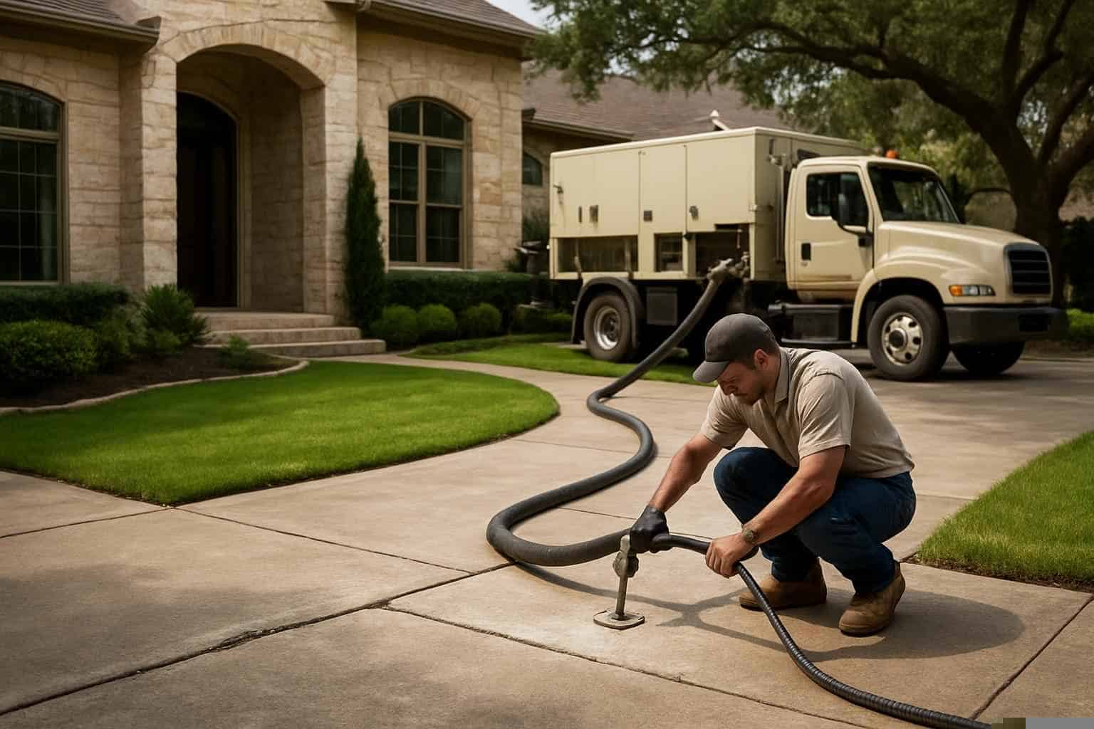 Concrete Leveling Service in Fischer TX