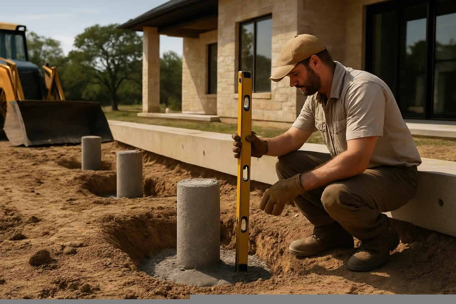 Concrete Pier Installation Contractor in Fischer TX