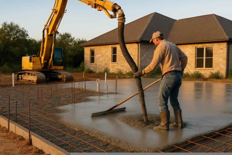 Concrete Slabs Foundations Contractor In Burnet TX concrete slab pouring company in burnet tx