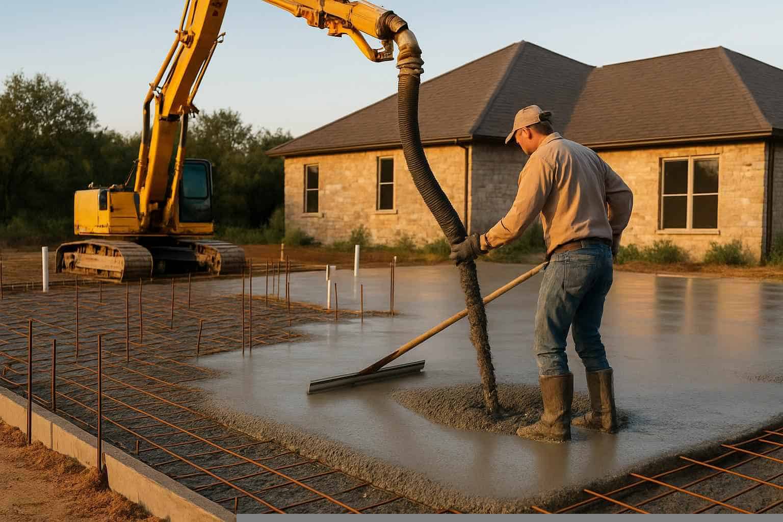 Concrete Slab Pouring Company in Burnet TX