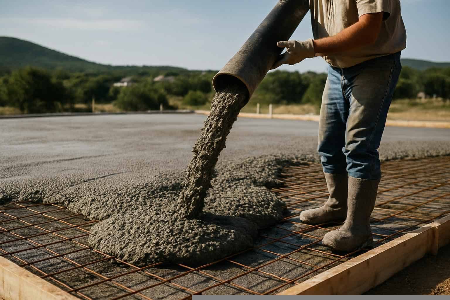 Concrete Slab Pouring Company in Marble Falls TX