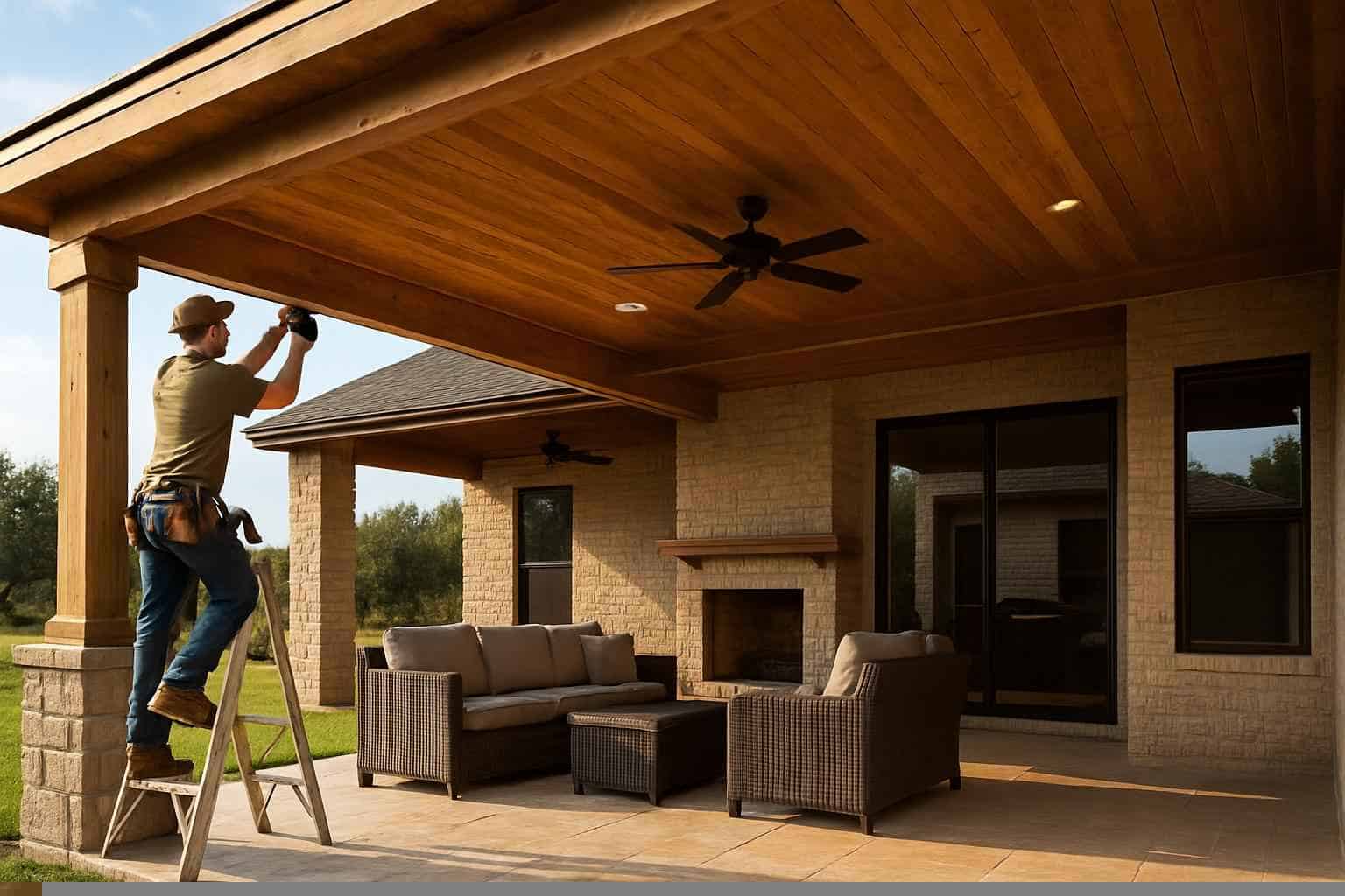Covered Patio Contractor in Burnet TX
