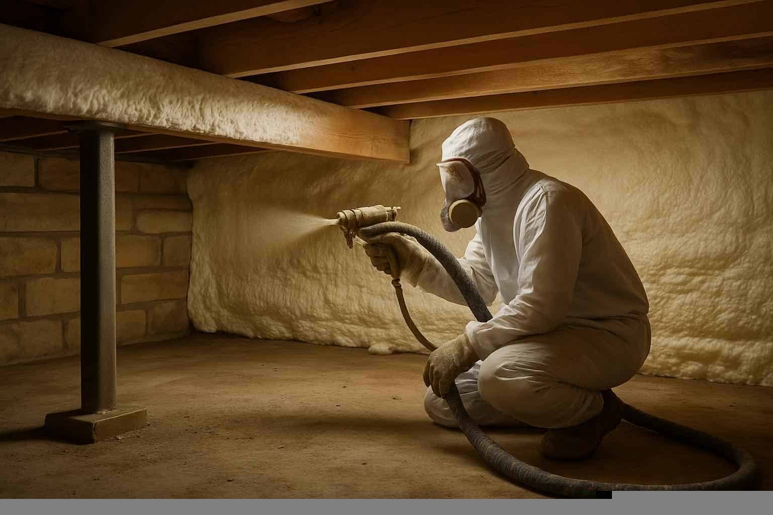 Crawl Space Spray Foam Service in Burnet TX