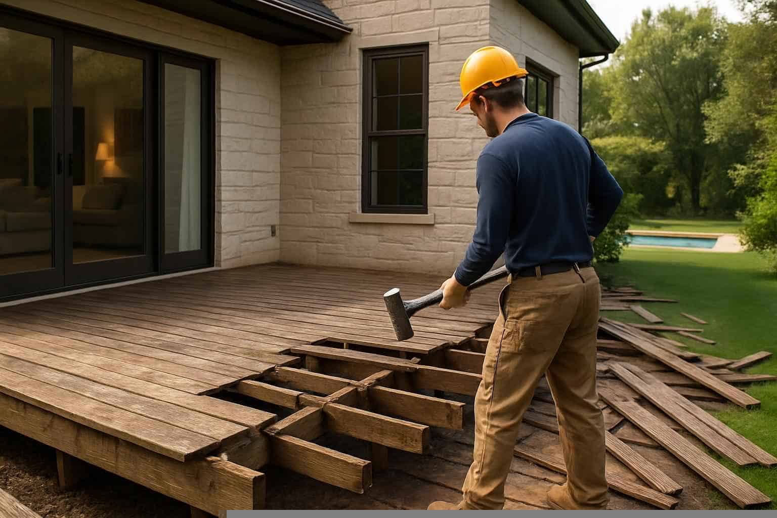 Deck Demolition Prep Service in Burnet TX