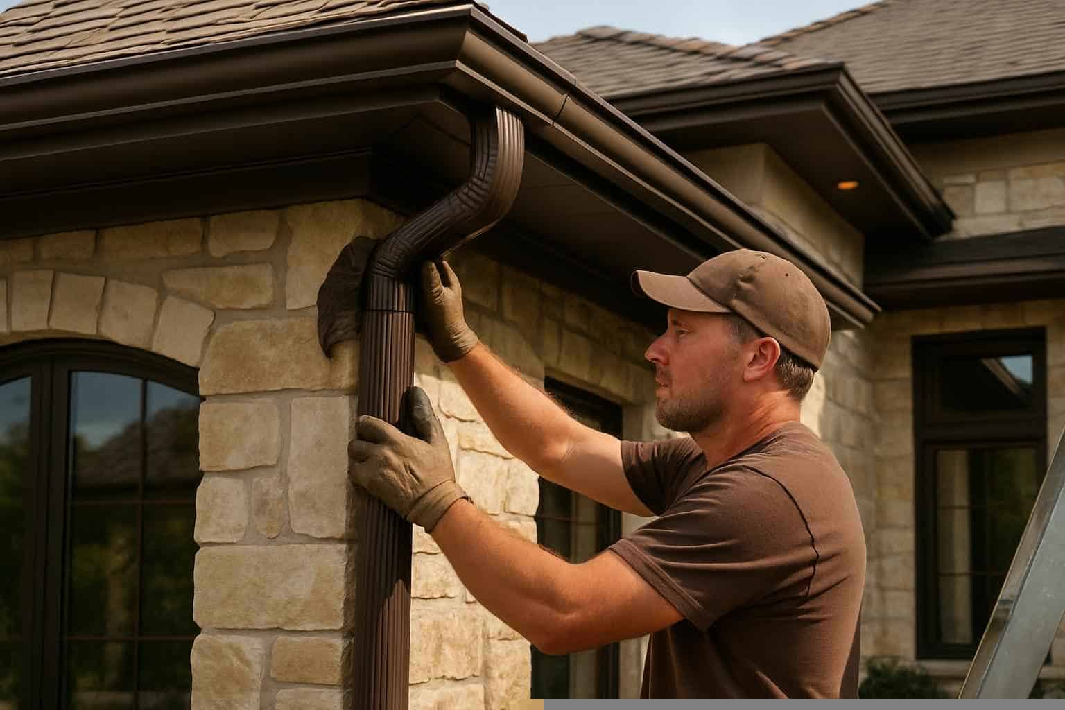 Downspout Installation Service in Burnet TX