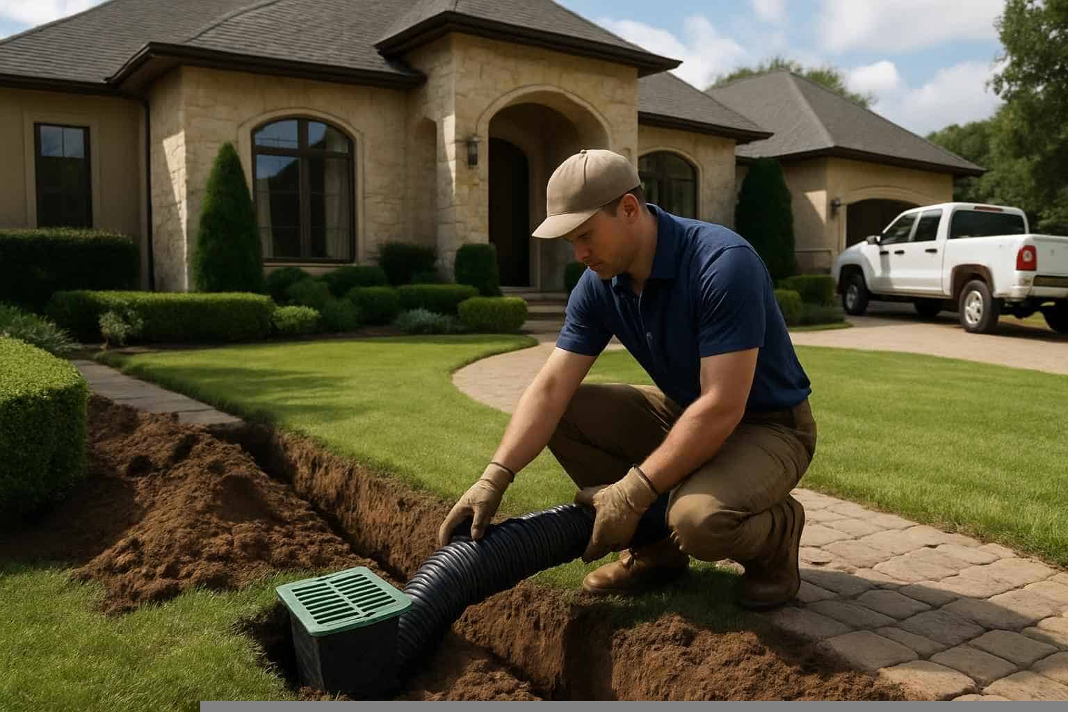Drainage Repair Service in Burnet TX