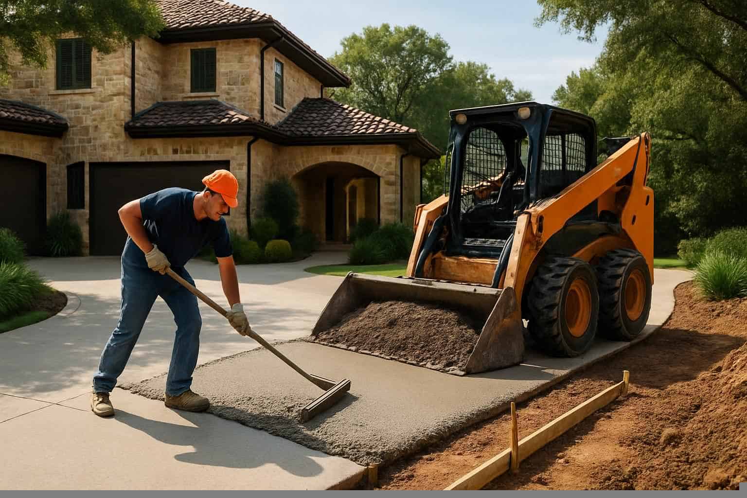 Concrete Driveway Contractor In Marble Falls TX Driveway Expansion Contractor in Marble Falls TX