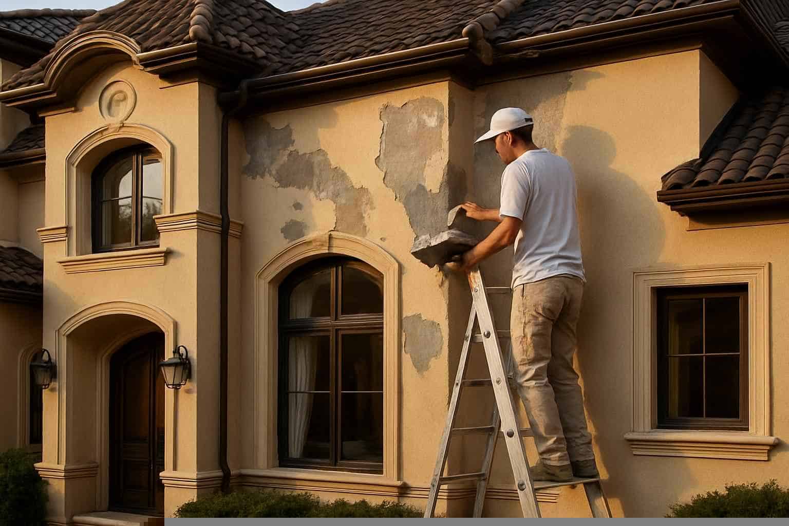 Stucco Repair Contractor In Pontotoc TX eifs repair service in pontotoc
