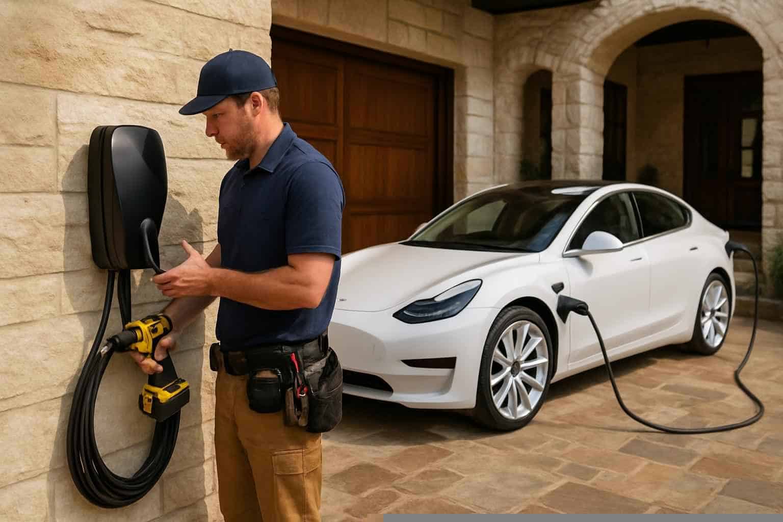 EV Charger Installation Contractor in Marble Falls TX