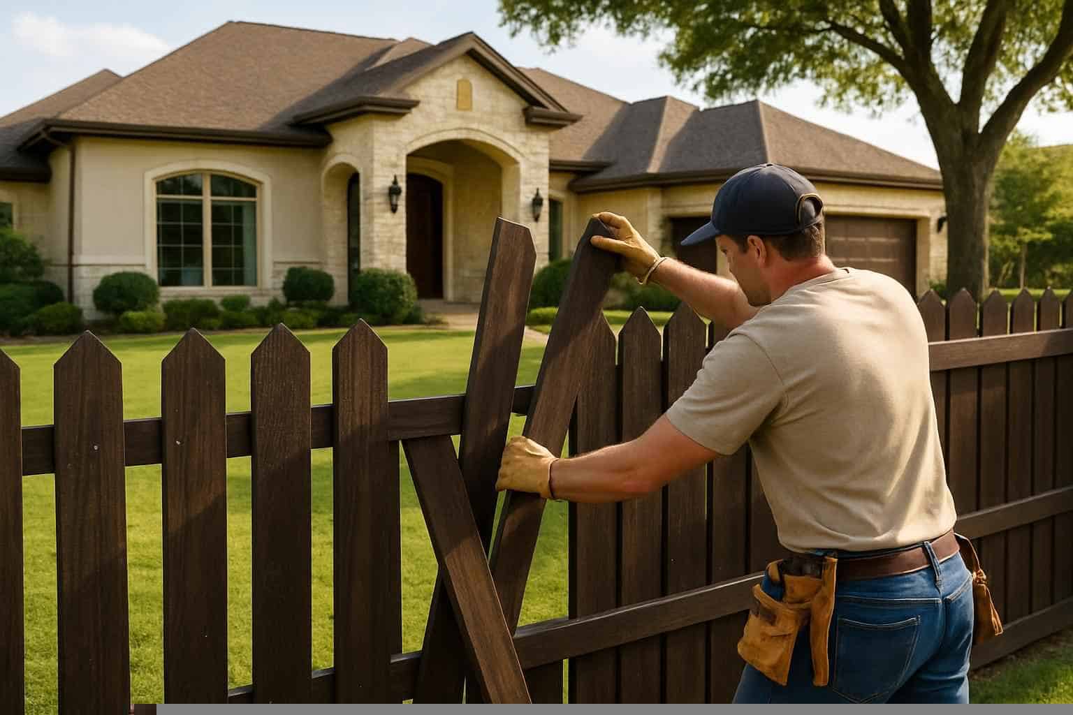 Fence Repair Service in Burnet TX