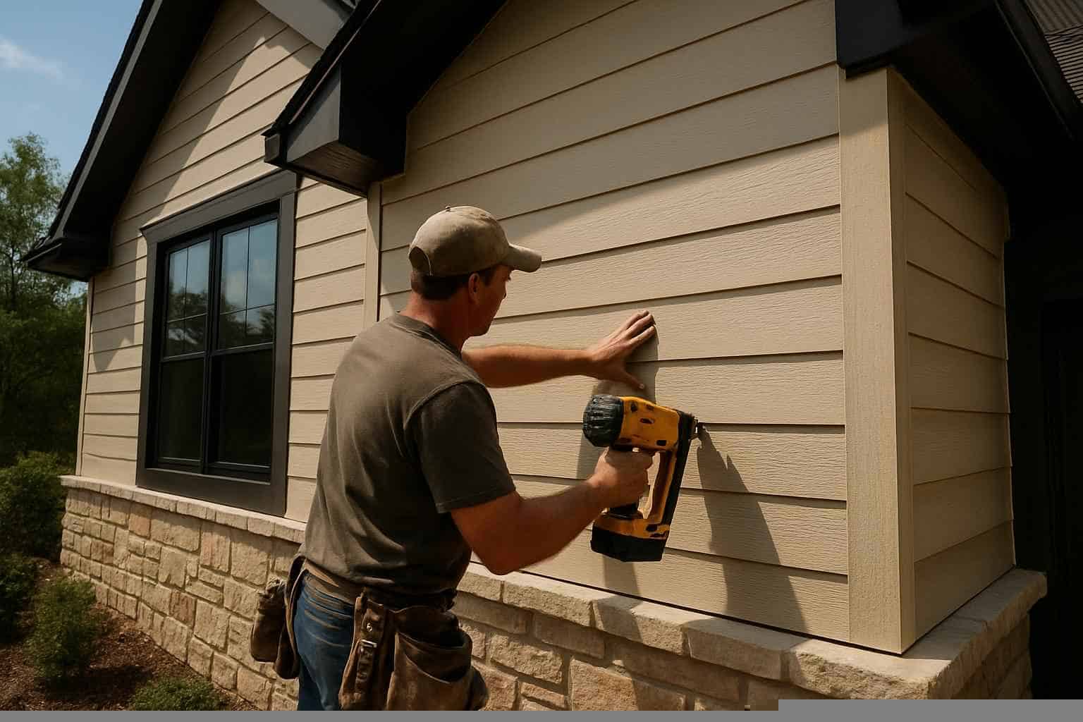 Fiber Cement Siding Installer in Fischer TX