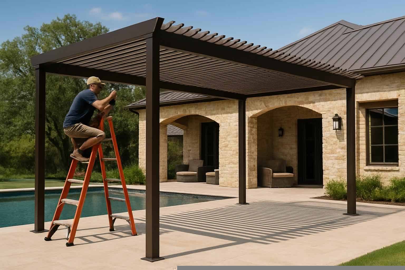 Freestanding Pergola Installer in Burnet TX