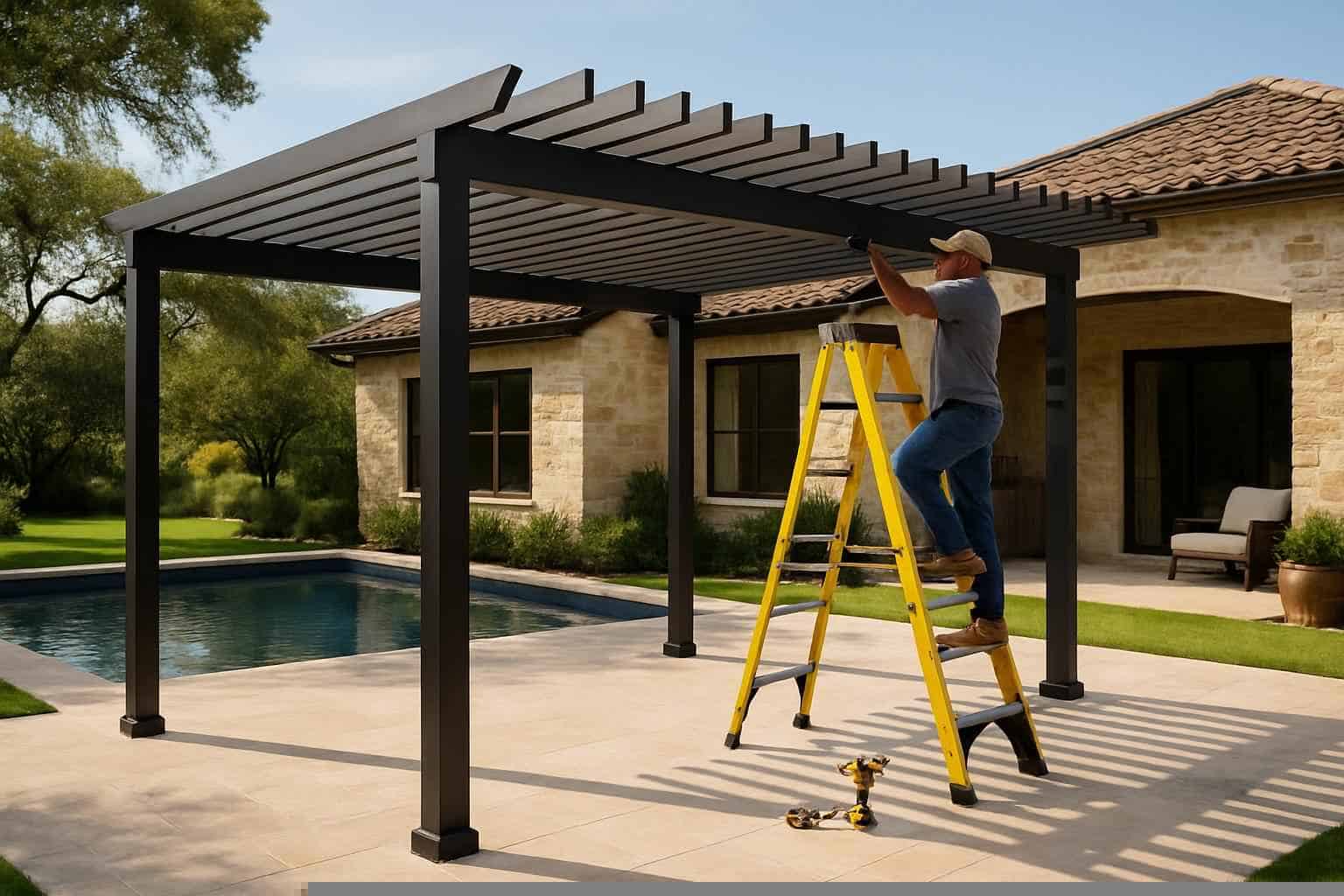 Freestanding Pergola Installer in Marble Falls TX
