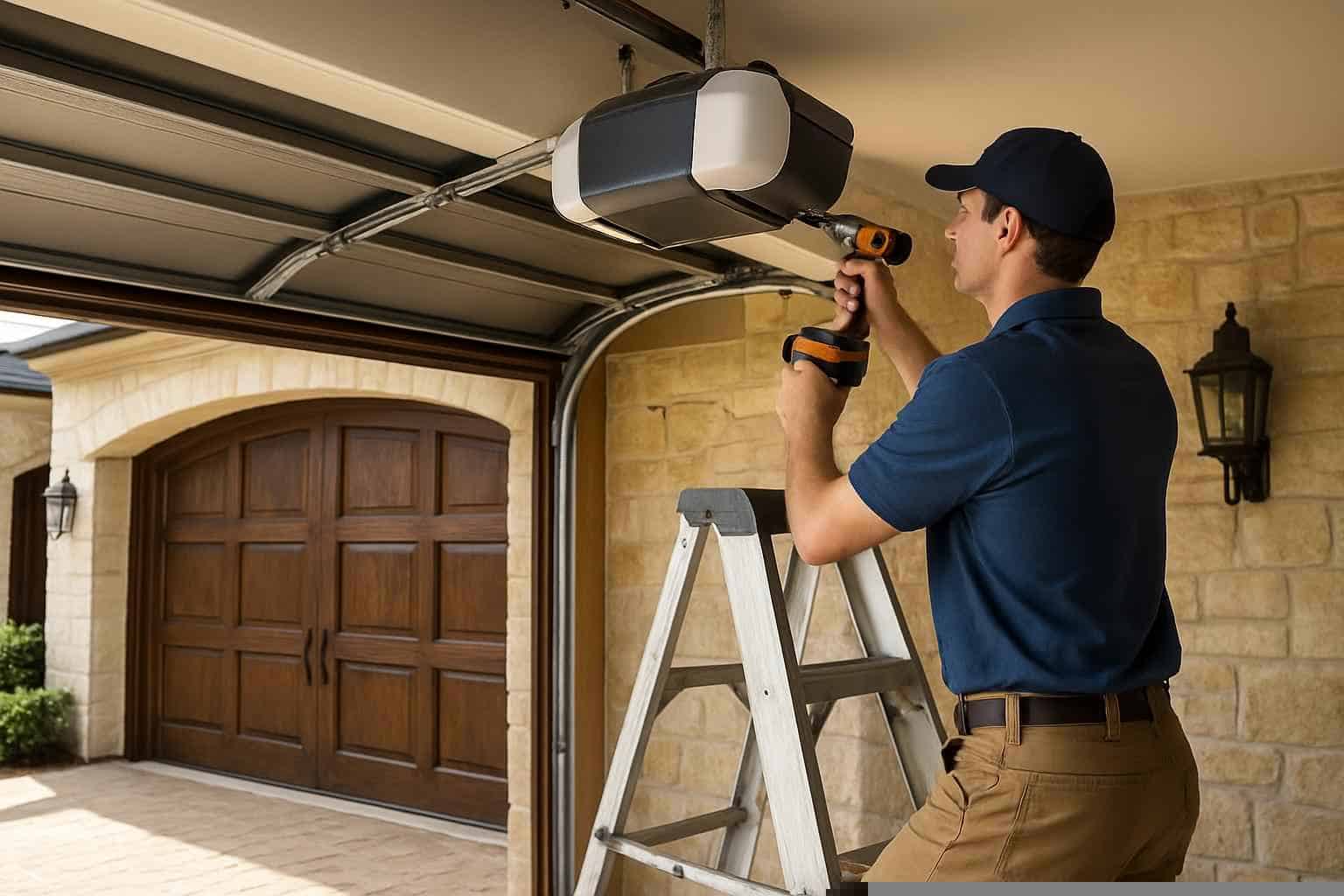 Garage Door Opener Installation in Fischer TX