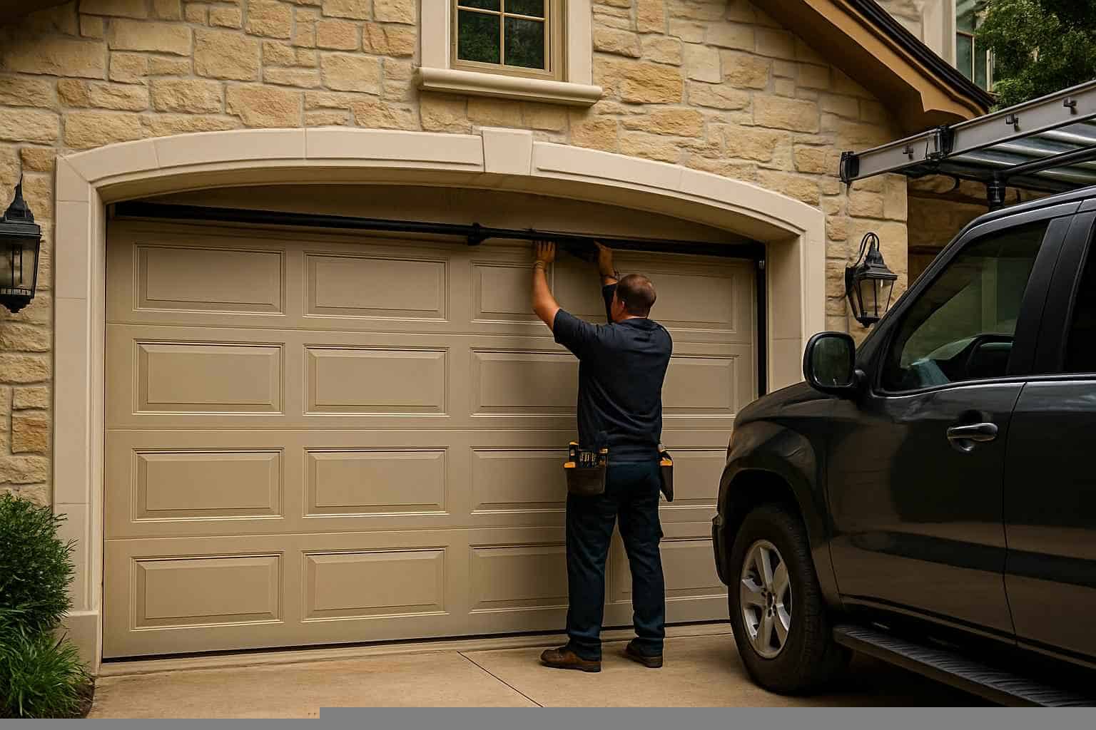 garage door repair service in pontotoc