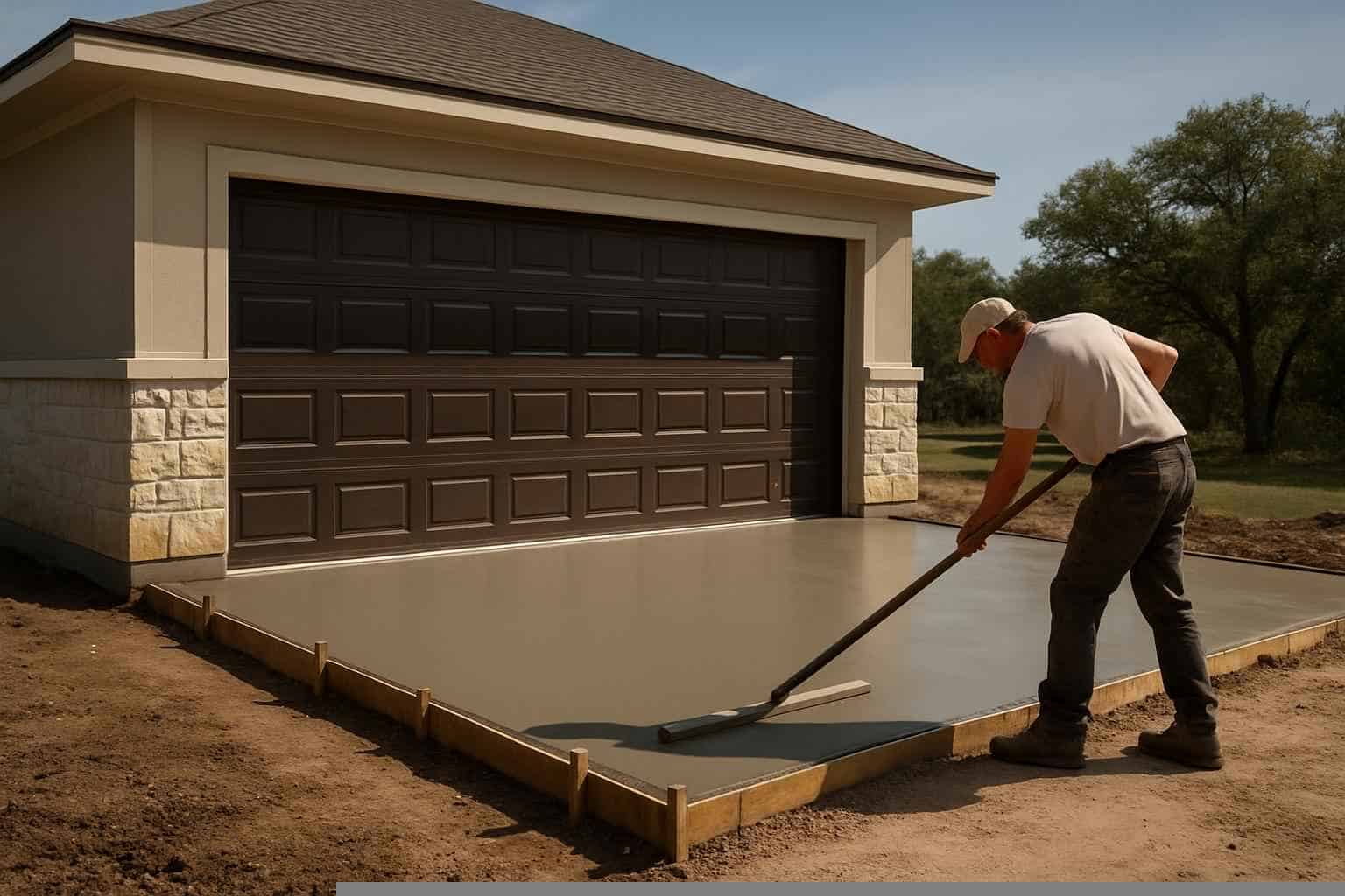 Garage Slab Installation Service in Burnet TX