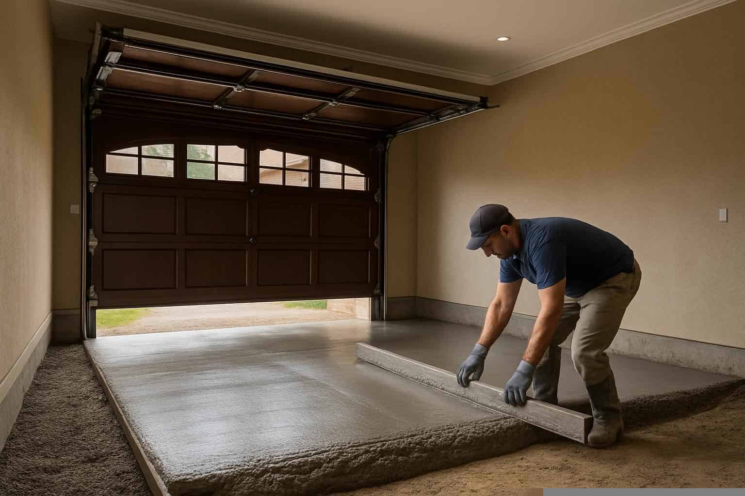 Garage Slab Installation Service in Fischer TX